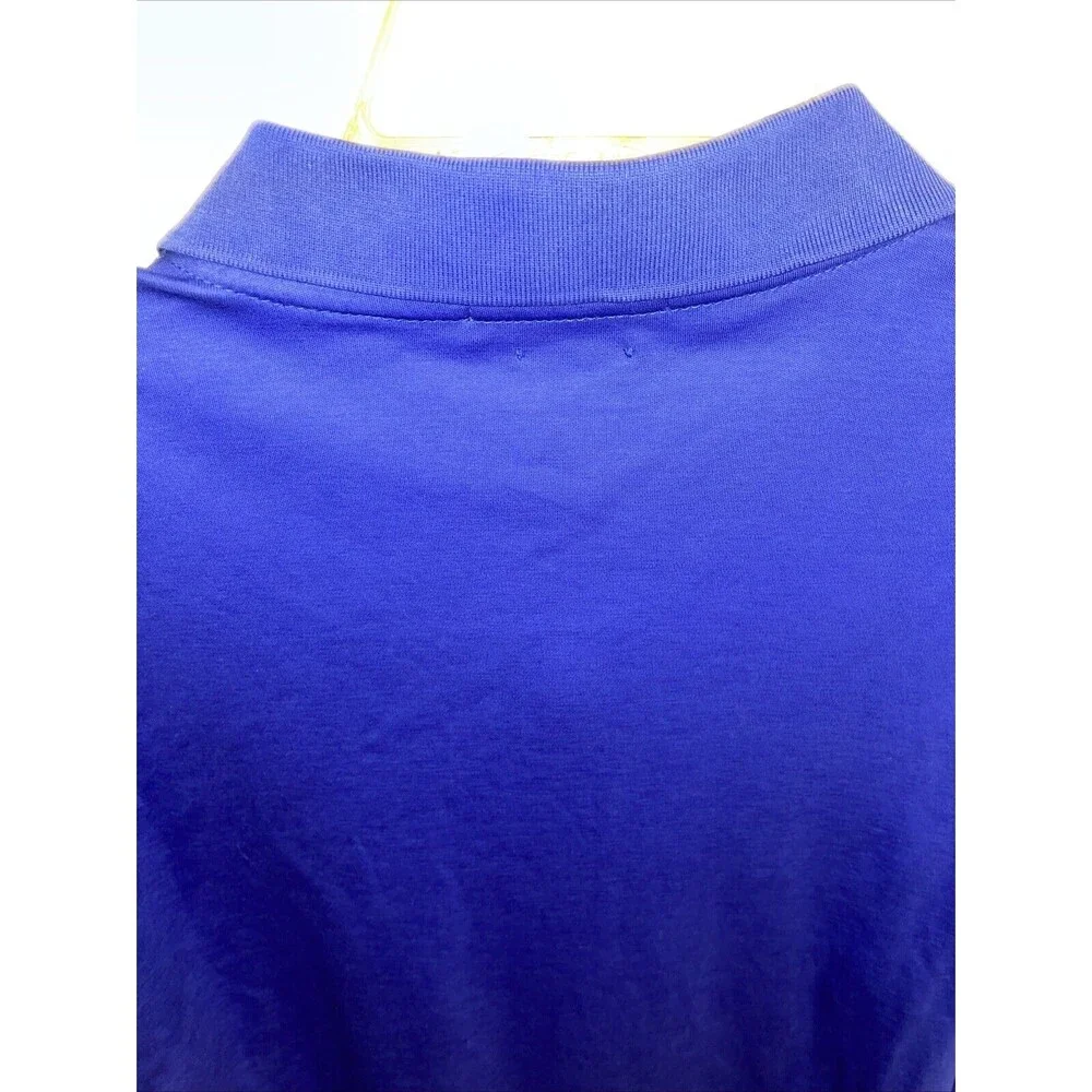 Polo Ralph Lauren Flesh Pony Mens Golf Shirt Size Large Blue Athleisure Outdoors